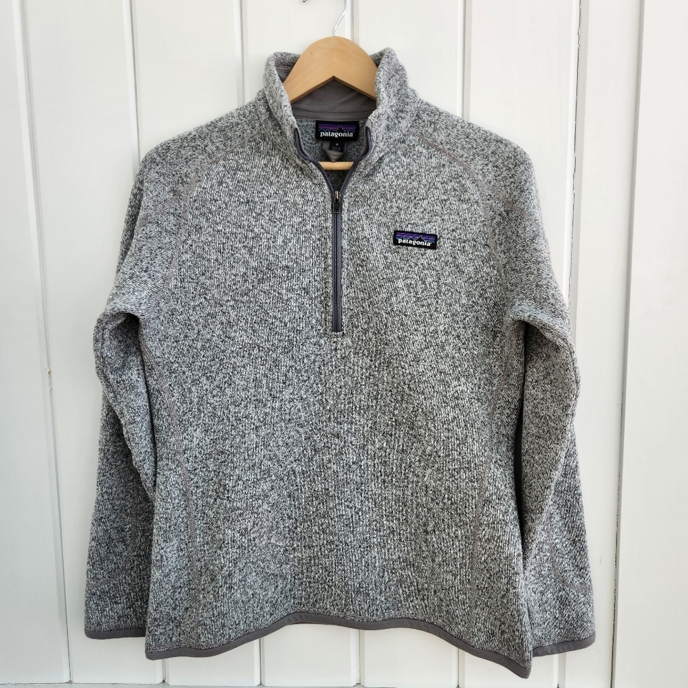 Patagonia Better Sweater 1/4 Zip Gray M